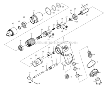Part Location Diagram of 6158727980 Chicago Pneumatic Warning Label